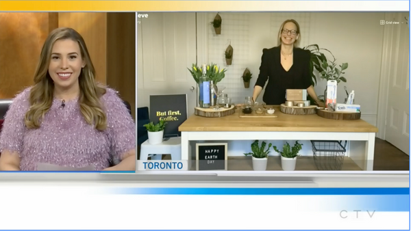 Zero Waste Morning Routines with CTV Atlantic - Julia Grieve { article.tags }}