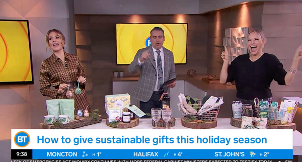 Sustainable Holiday Gift Guide with BT Breakfast Television