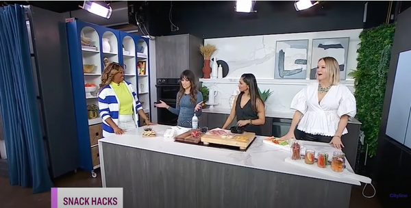 Snacks for Busy Children and Their Parents with Stella Acquisto, and Lisa Chang with Cityline