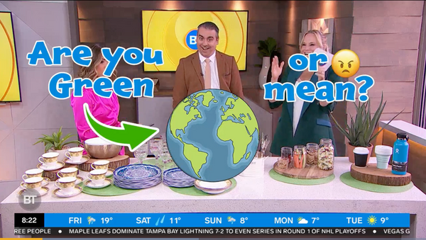 Mean or Green with BT Breakfast Television