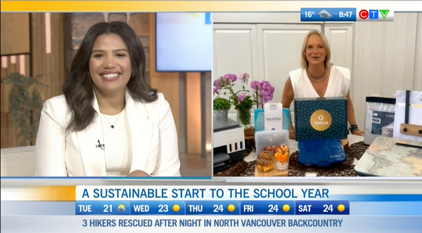 Sustainable Start to the School Year with CTV Morning Live Vancouver