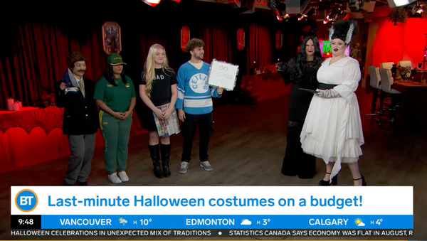 Last Minute Halloween Costumes You Can Make Right Now with Breakfast Television