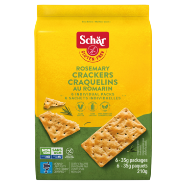 Schar Gluten Free Rosemary Crackers