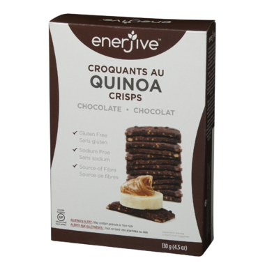 Enerjive Quinoa Crisps Chocolate