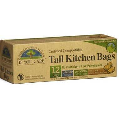If You Care Certified Compostable Tall Kitchen Bags