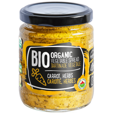 Rudolf's Organic Vegetable Spread Carrot & Herbs