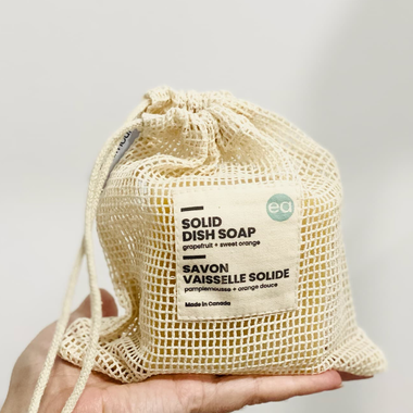 Eco + Amour Solid Dish Soap Grapefruit & Sweet Orange