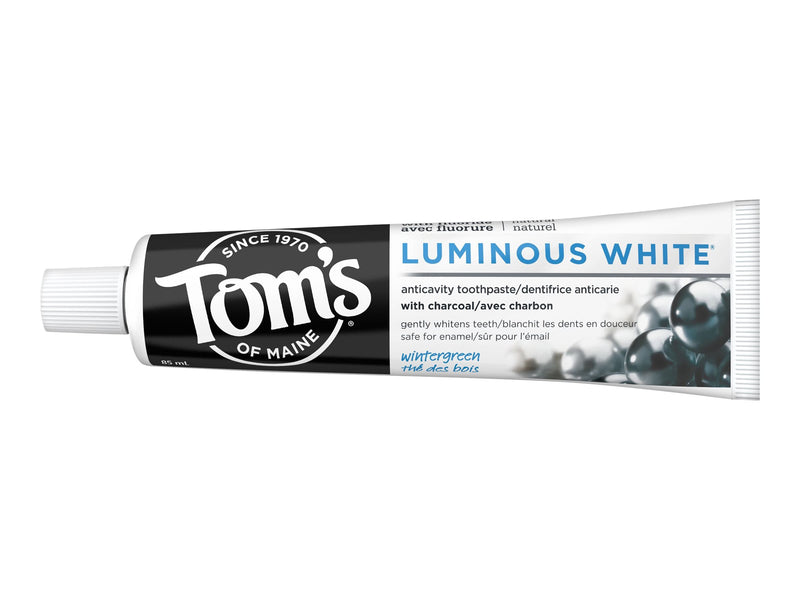 Tom's Luminous White Original Toothpaste with Charcoal